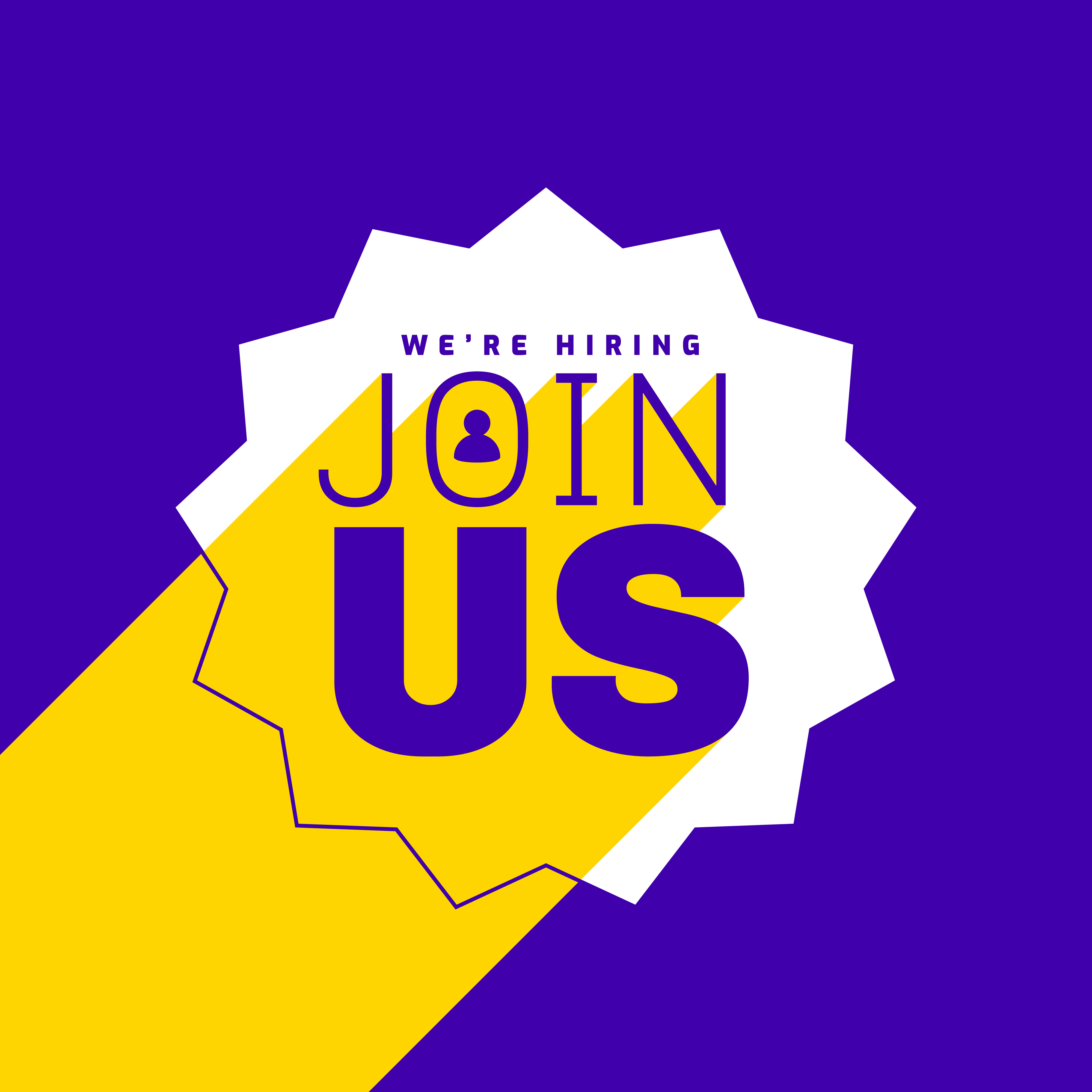 We're Hiring